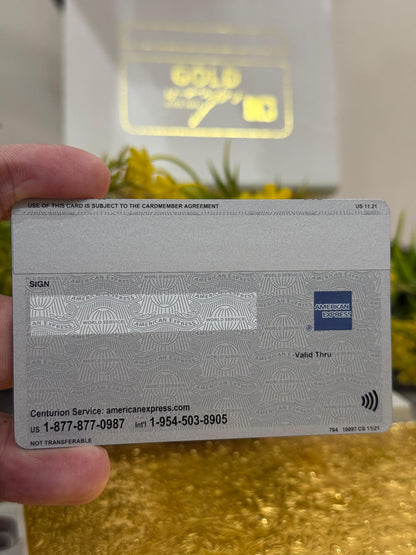 Tap to Pay AMEX Platinum Card