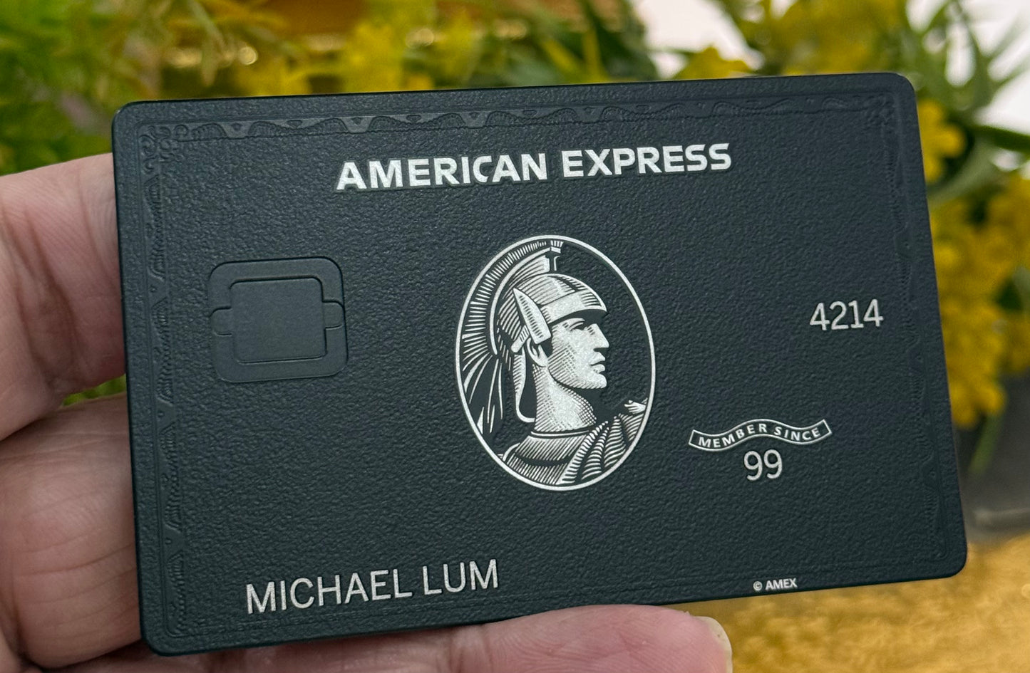 Schwarze Centurion AMEX