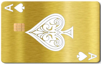 Luxury Ace of Spades metal card with sleek metal card construction and elite international appeal