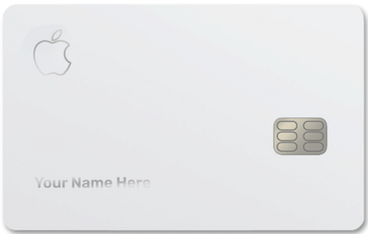 Apple metal card with premium titanium finish, luxury metal card design, and high-end customization for international clients