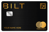 Elegant BILT metal card featuring high-end professional finish
