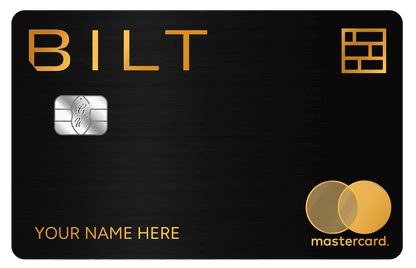 Elegant BILT metal card featuring high-end professional finish