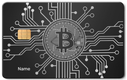 Luxury Bitcoin metal card featuring sleek engraved metal card design and elite international cryptocurrency style