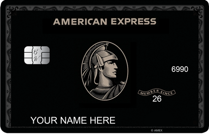 Schwarze Centurion AMEX