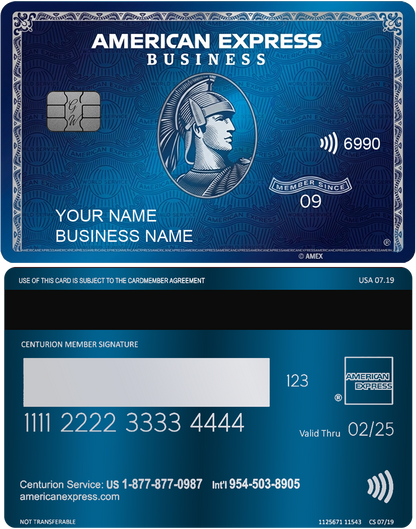 Blue AMEX