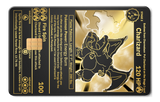 Charizard metal card with premium luxury design, vibrant color variation, and high-end metal card craftsmanship for international collectors