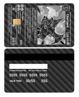 High-end Charizard metal card with modern metal card styling and vibrant custom color variations