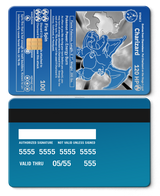 Elite Charizard metal card featuring engraved metal card details and luxury international color appeal