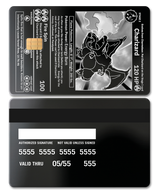 Exclusive Charizard metal card with high-end metal card craftsmanship and vibrant custom color styling