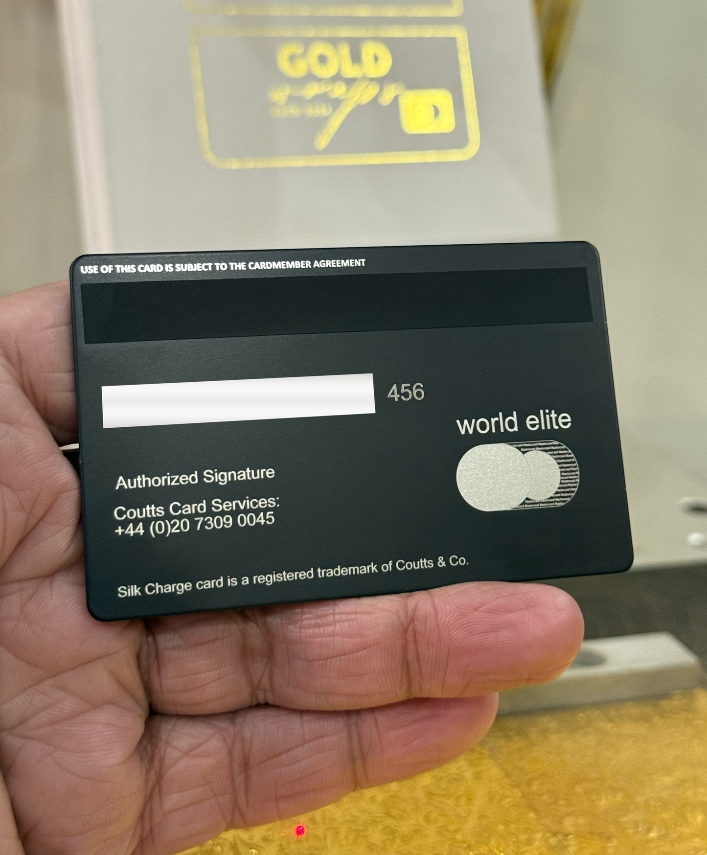 Coutts Silk Card
