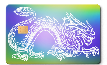 Luxury Dragon metal card featuring engraved metal card details and high-end international color variations