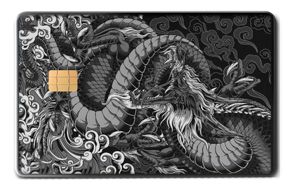 Exclusive Dragon of the East metal card with sophisticated metal card finish and premium color design for global collectors