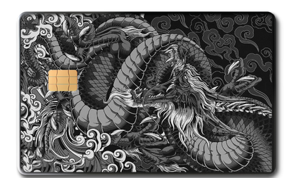 Exclusive Dragon of the East metal card with high-end metal card craftsmanship and vibrant custom color styling