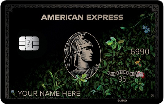 Floral Black AMEX