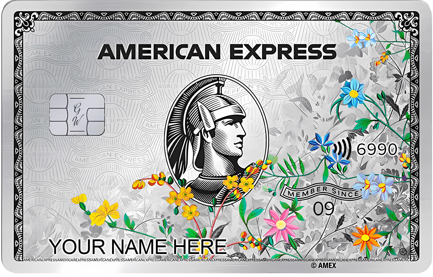 Flowers Platinum AMEX