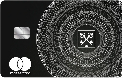 Premium Goldman Lampe black metal card with sleek luxury design for elite international banking clients