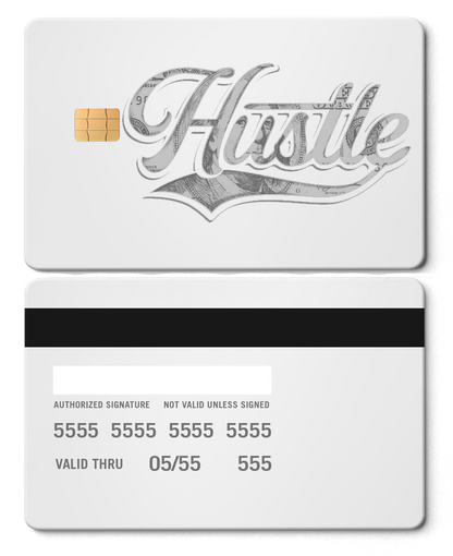 Premium Hustle $ metal card with sleek metal card construction, vibrant color variations, and luxurious design for global collectors