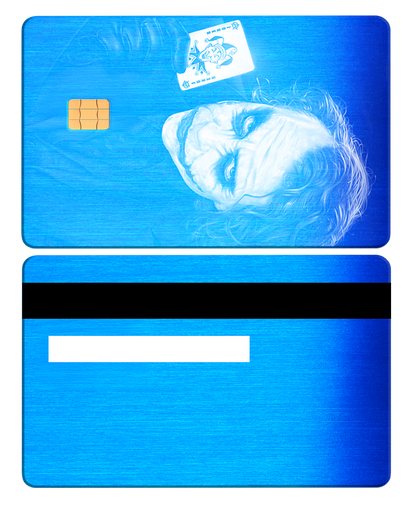 Luxury Joker metal cards featuring detailed engraving, high-end custom metal cards worldwide