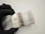 Premium JP Morgan Reserve metal card with exclusive luxury finish