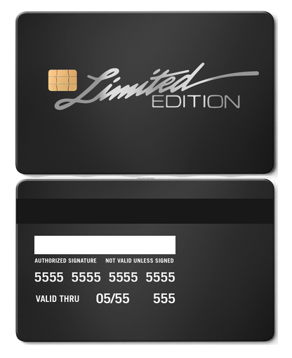 Luxury Limited Edition metal cards featuring intricate engraving, elite custom metal cards for global markets