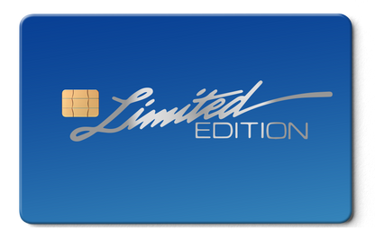 Premium Limited Edition metal cards with luxury engraved design, high-end custom metal cards for international collectors