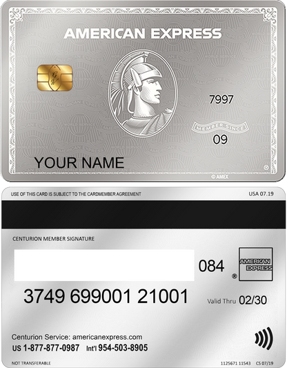 Mirror Platinum AMEX