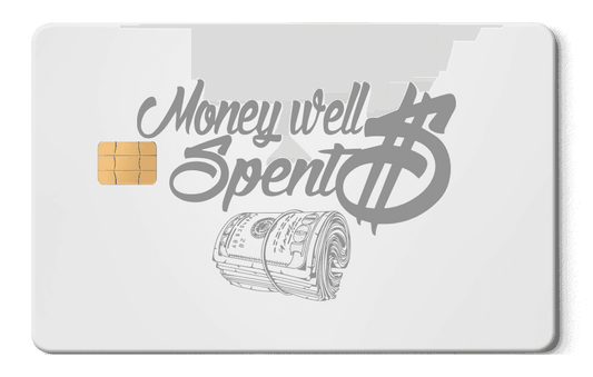 Money Well Spent metal card with premium luxury design for elite international clients