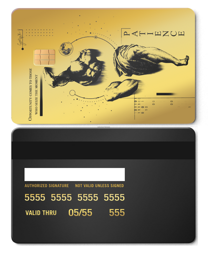 Elite Overpowered metal card with meticulous finishing, premium custom metal card for international buyers