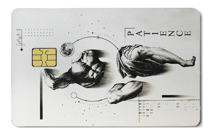 Premium Overpowered metal card with luxury engraved design, high-end custom metal card for international collectors