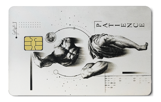 Premium Overpowered metal card with luxury engraved design, high-end custom metal card for international collectors