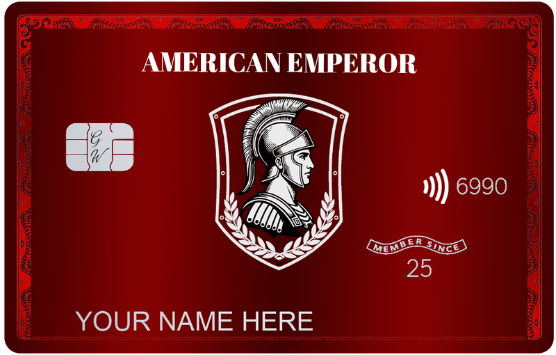 Plum American Express metal card with elegant luxury design for elite international clients