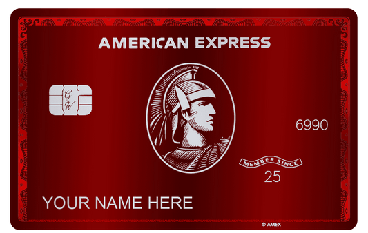 Elegant plum-colored AMEX metal card with premium luxury design