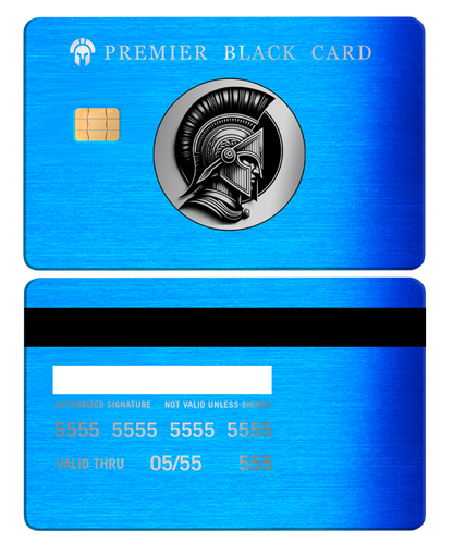 Luxury Premier Black metal card featuring intricate engraving, elite custom metal card for global markets