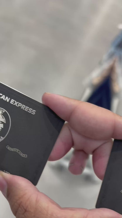 Tap to Pay AMEX Black Centurion Card