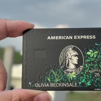 Floral Black AMEX