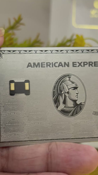 Tap to Pay AMEX Platinum Card