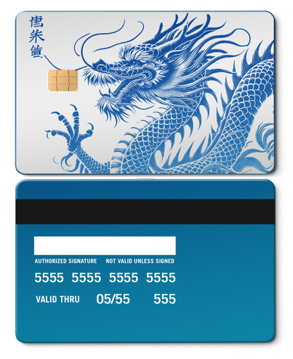 Elite Script Dragon metal card with meticulous finishing, premium custom metal card for international buyers