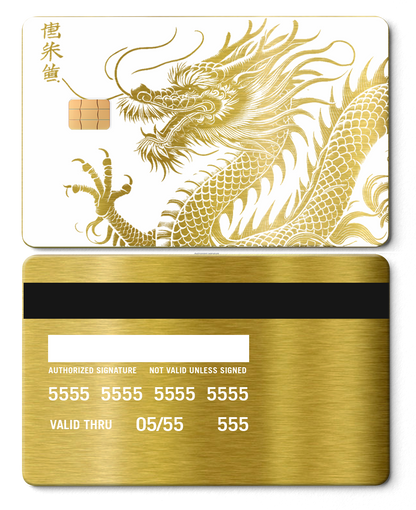 Ultra-premium Script Dragon metal card with luxurious engraved design, elite custom metal card for global buyers